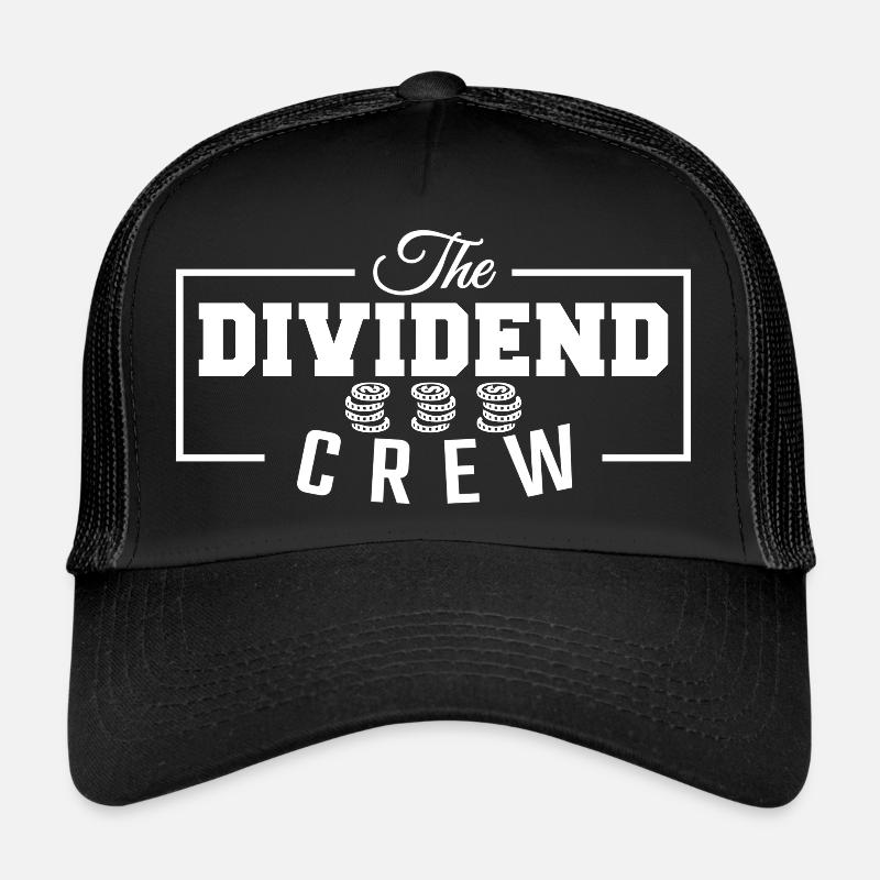 Bourse des dividendes L’équipe de dividendes Casquette trucker 