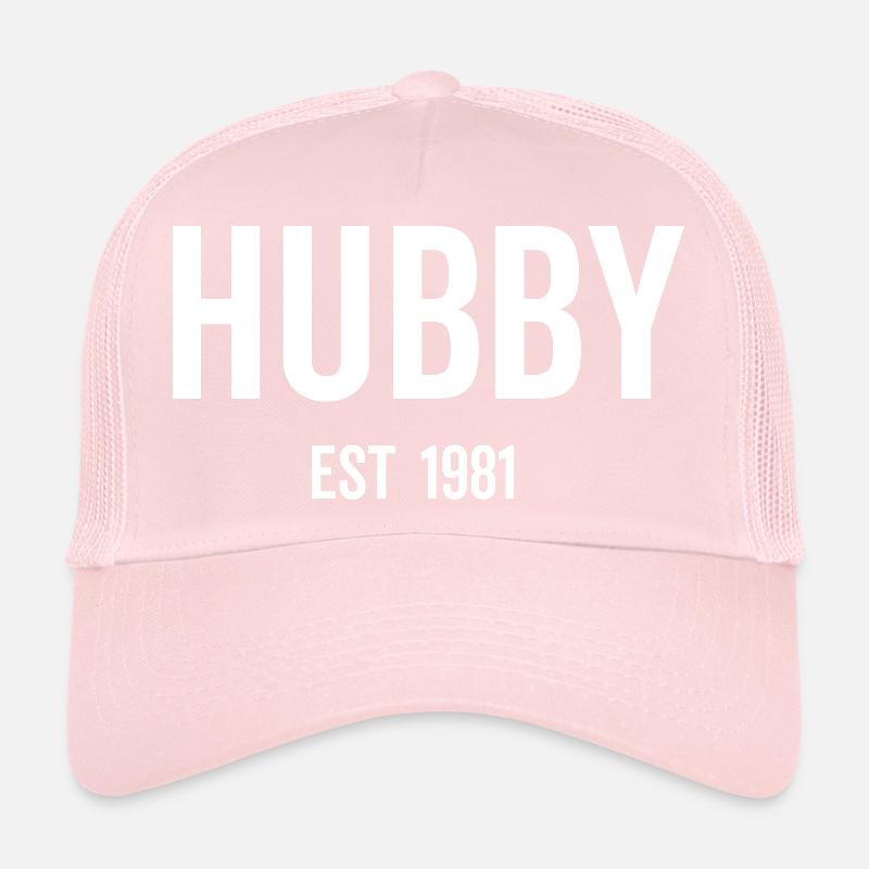 Hubby Est 1981 Casquette trucker 