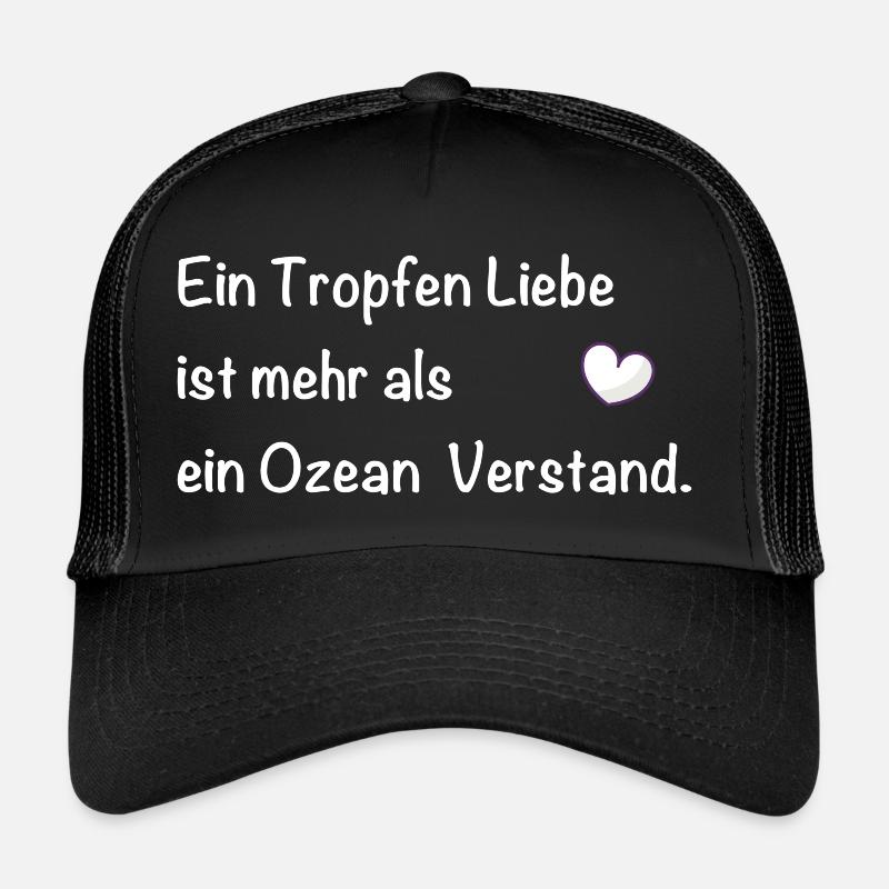 Spruch Liebe Romantisch Trucker Cap