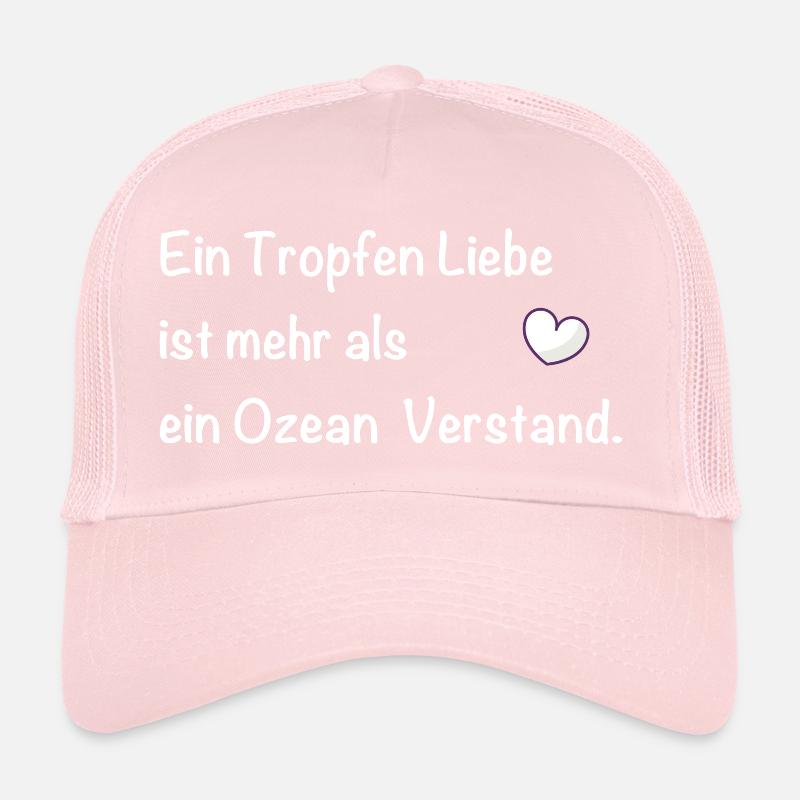 Spruch Liebe Romantisch Trucker Cap