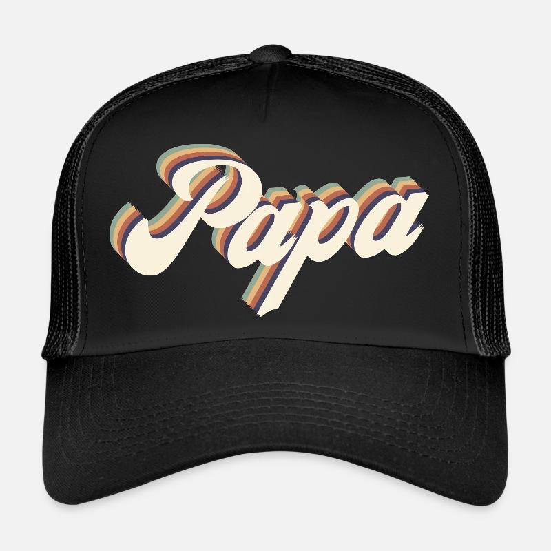 papa vintage Casquette trucker 