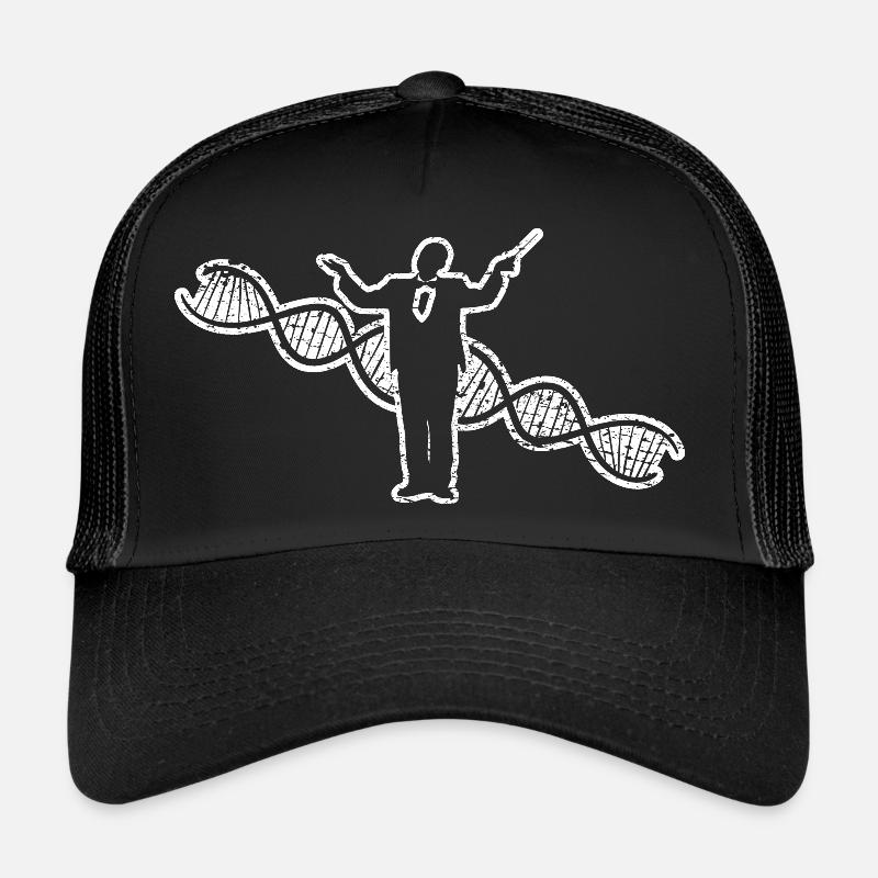 Dirigenten Musik Dirigent Geschenk Dirigieren - Trucker Cap - Schwarz/Schwarz