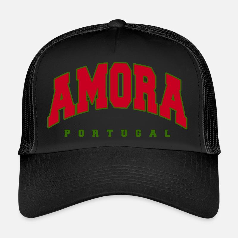 Amora - Trucker Cap - black/black