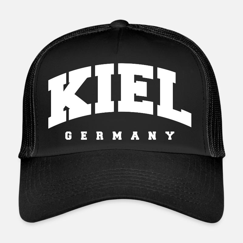 Kiel - Trucker Cap - Schwarz/Schwarz