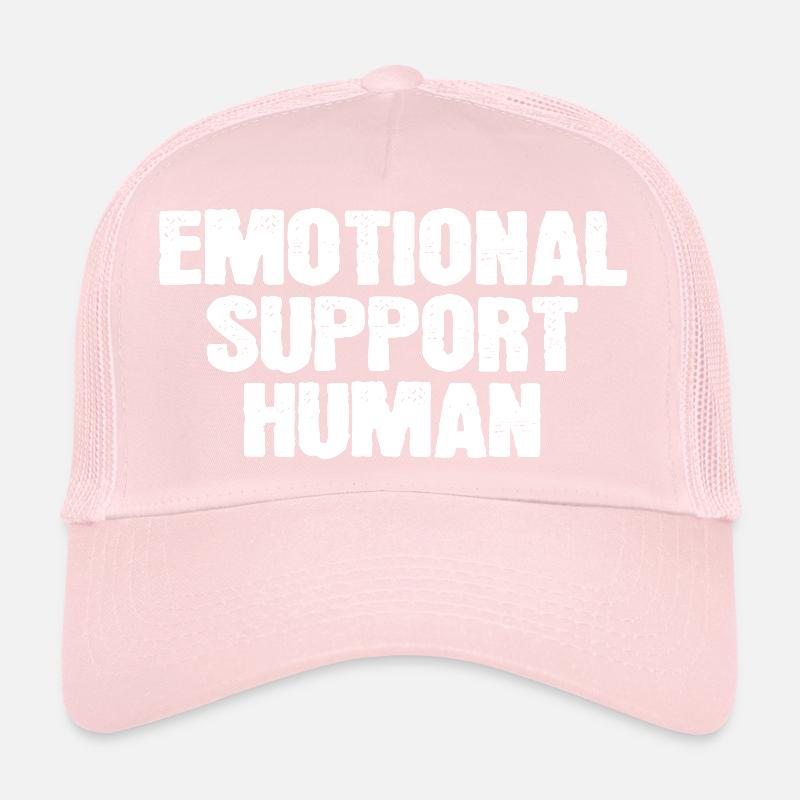 Emotional Support Human Trucker Cap