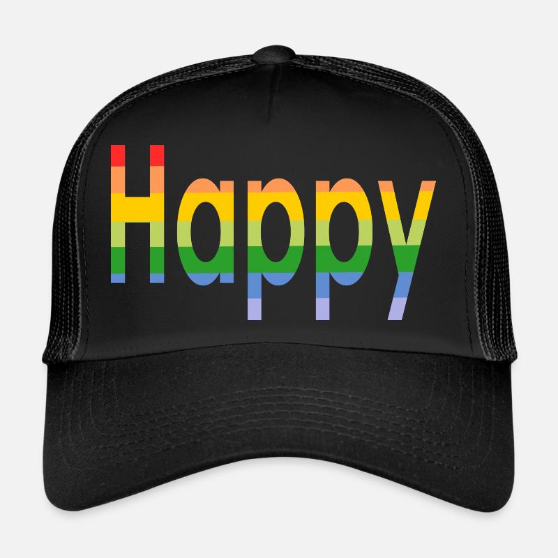 Feliz - Glücklich Trucker Cap