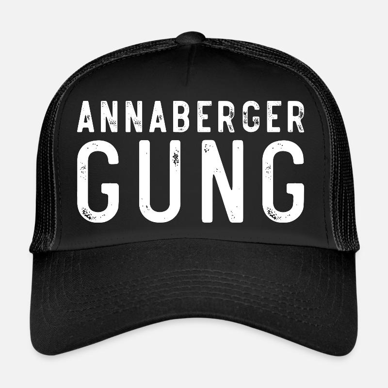 Annaberger Gung - Trucker Cap - Schwarz/Schwarz