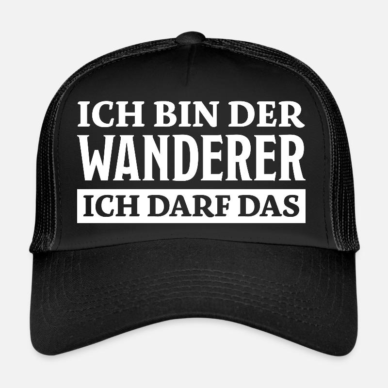 Wanderer Spruch Outdoor Lustiges Wandern Geschenk Trucker Cap