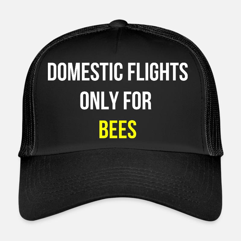 Bees Environmental Protection Flying Climate Change English Trucker Cap