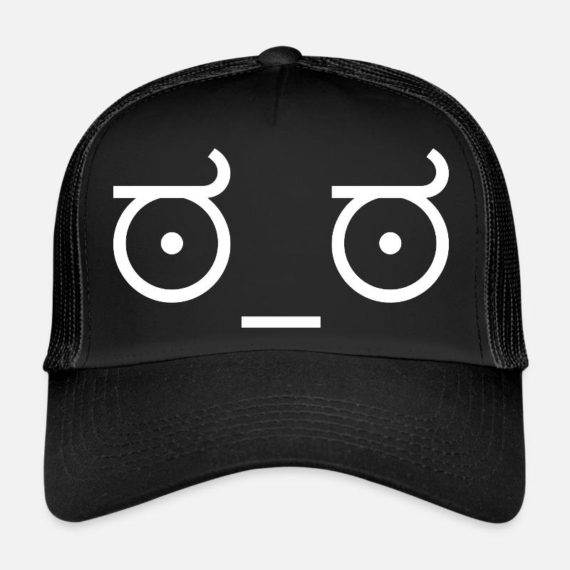 Emoji confus Casquette trucker 