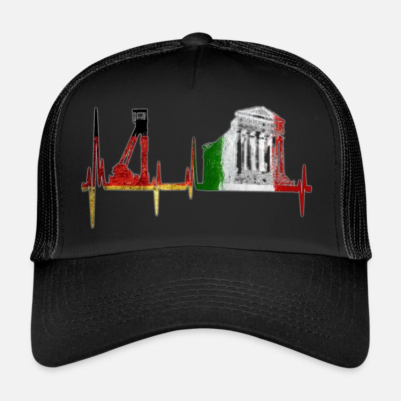 Zeche Tempel ,Germany Italy - Trucker Cap - black/black