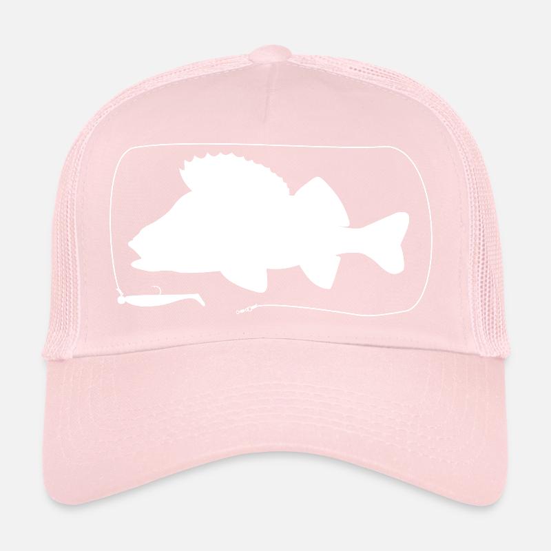 Perche avec leurre souple Casquette trucker 