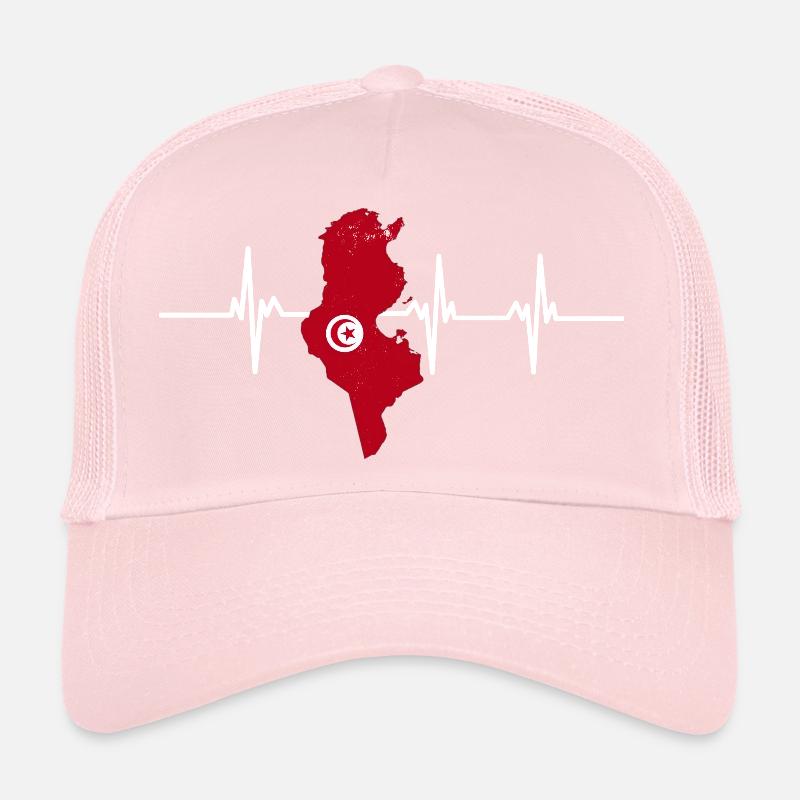 Heartbeat Tunisia Trucker Cap