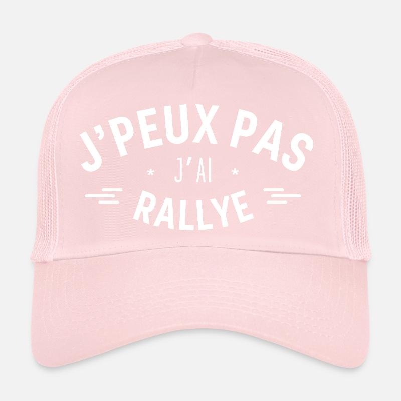 J peux pas j ai Rallye Casquette trucker 