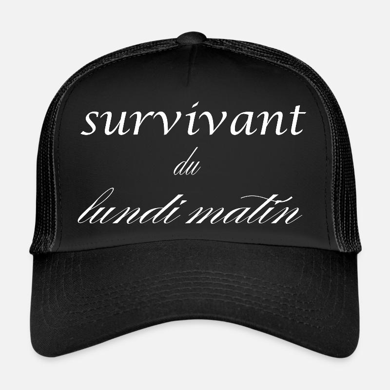 Survivant du lundi matin Casquette trucker 