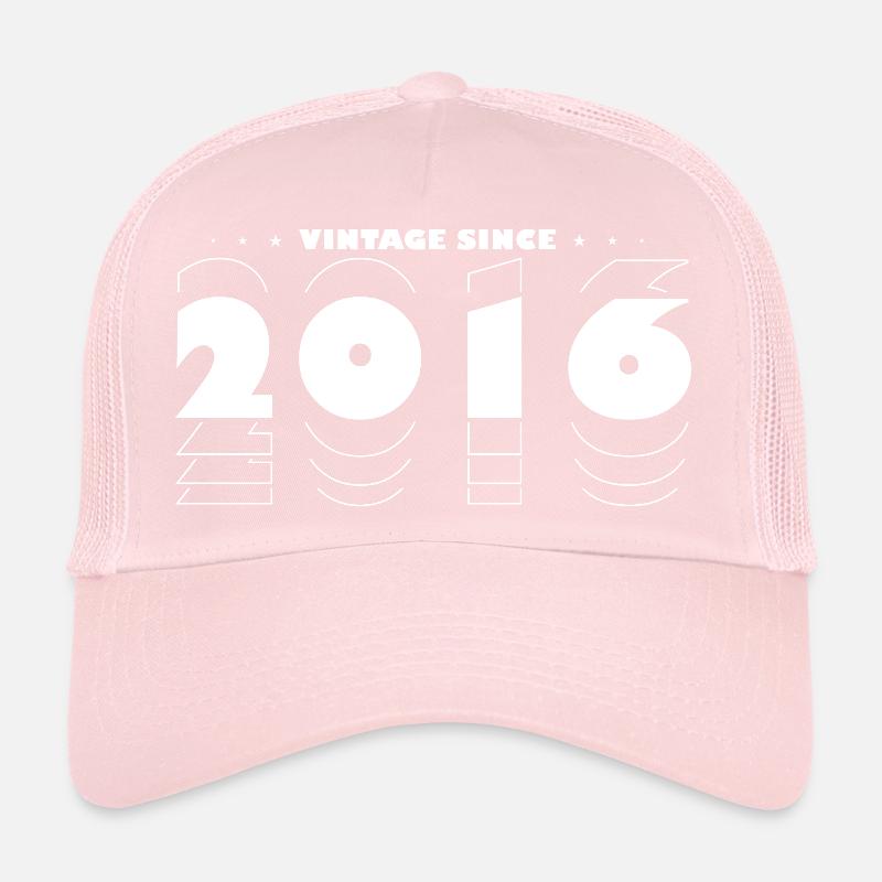 Millésime 2016 - 9 ans d’indémodabilité Casquette trucker 