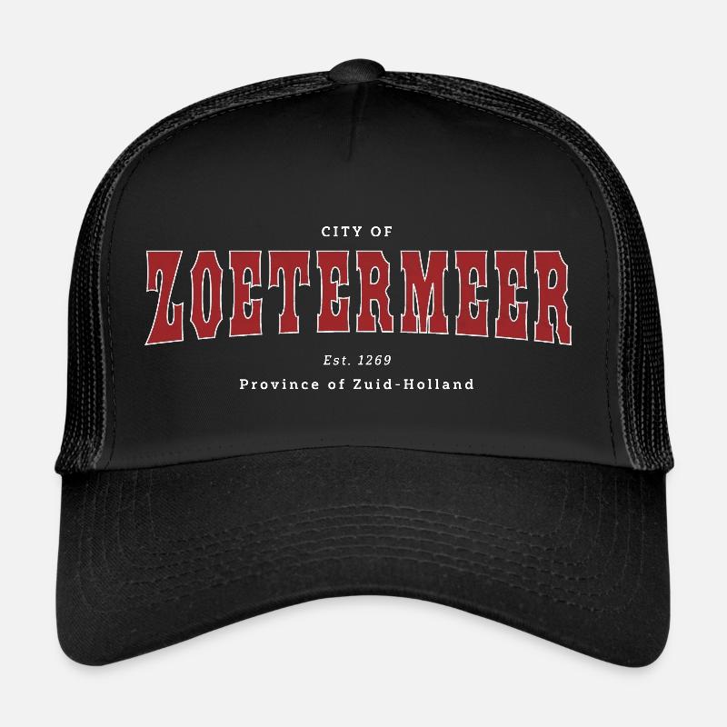 Zoetermeer - Trucker Cap - black/black