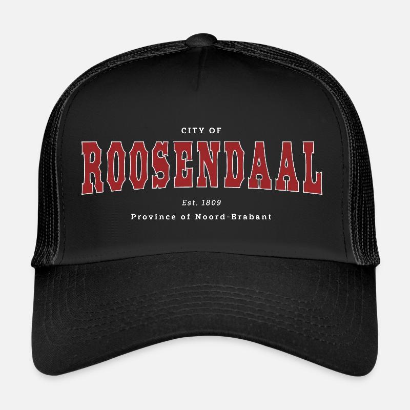 Roosendaal - Trucker Cap - black/black
