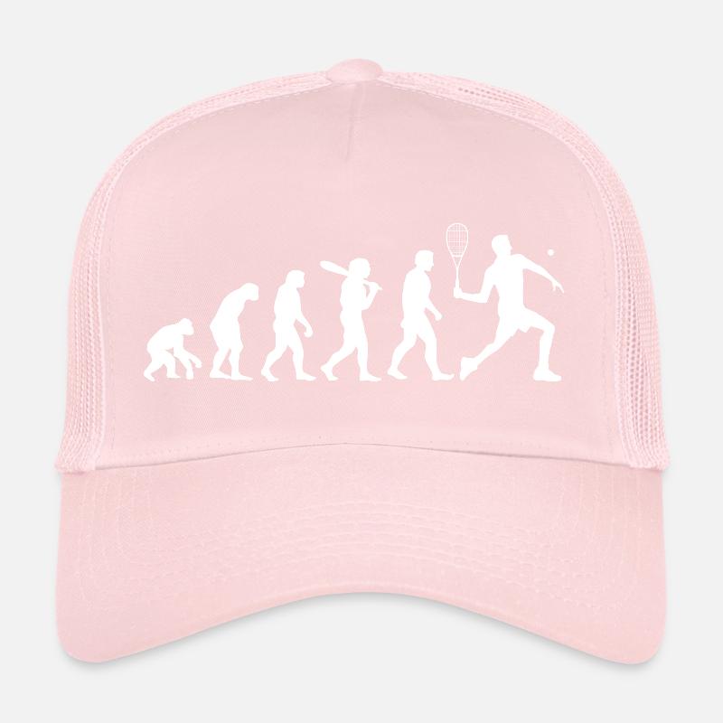 Evolution Squash Player Trucker Cap