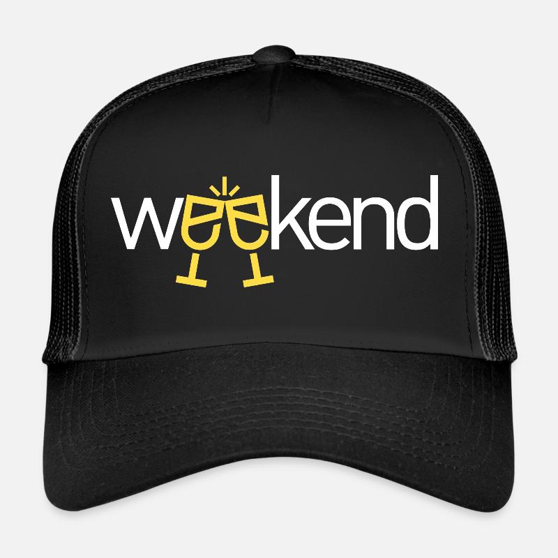 Week-end - enfin week-end Casquette trucker 