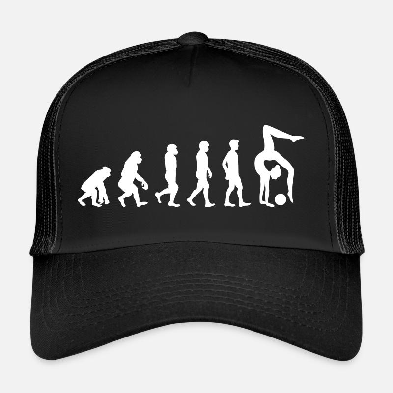 Gymnastique rythmique Ball Gymnaste Evolution Drôle Casquette trucker 