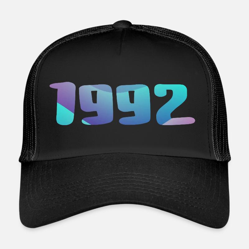 1992 Birthday Gift Vintage 1992 Retro 1992 Trucker Cap
