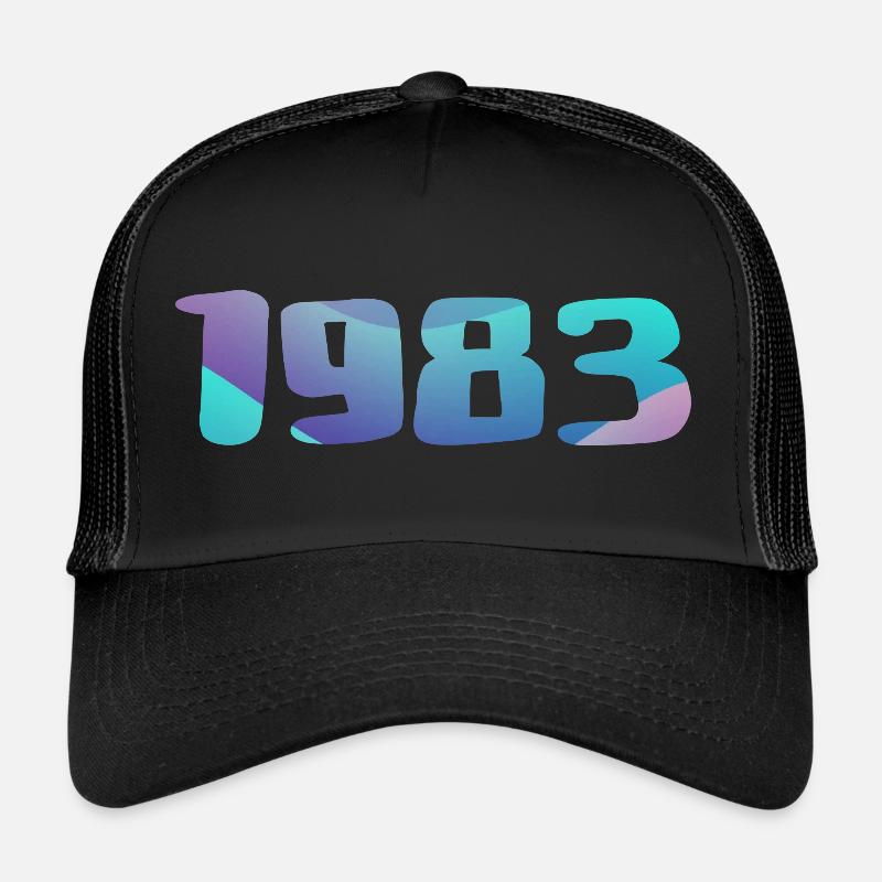 1983 Birthday Gift Vintage 1983 Retro 1983 Trucker Cap