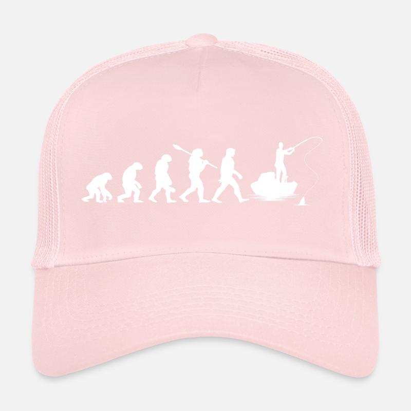 Idée Cadeau Évolution De Pêche Pour Un Pêcheur Casquette trucker 