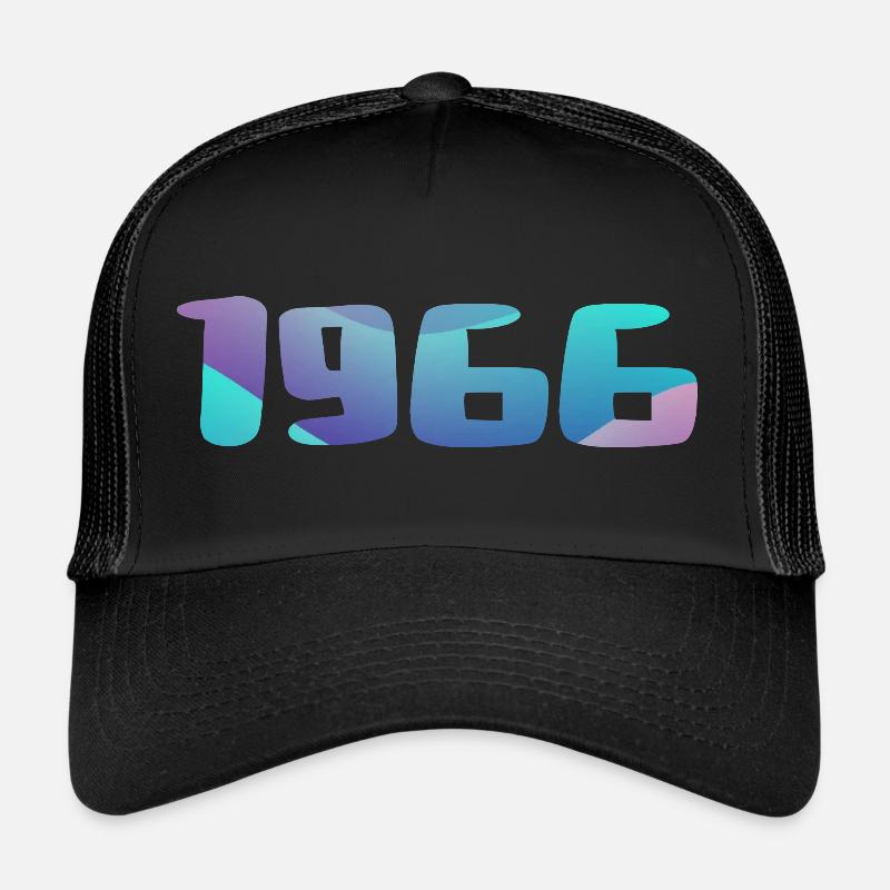 Cadeau Anniversaire 1966 Millésime 1966 Rétro 1966 Casquette trucker 