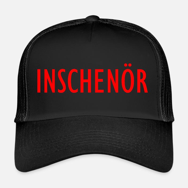 Inschenör Ingenieur Bachelor Master Diplom Student - Trucker Cap - Schwarz/Schwarz