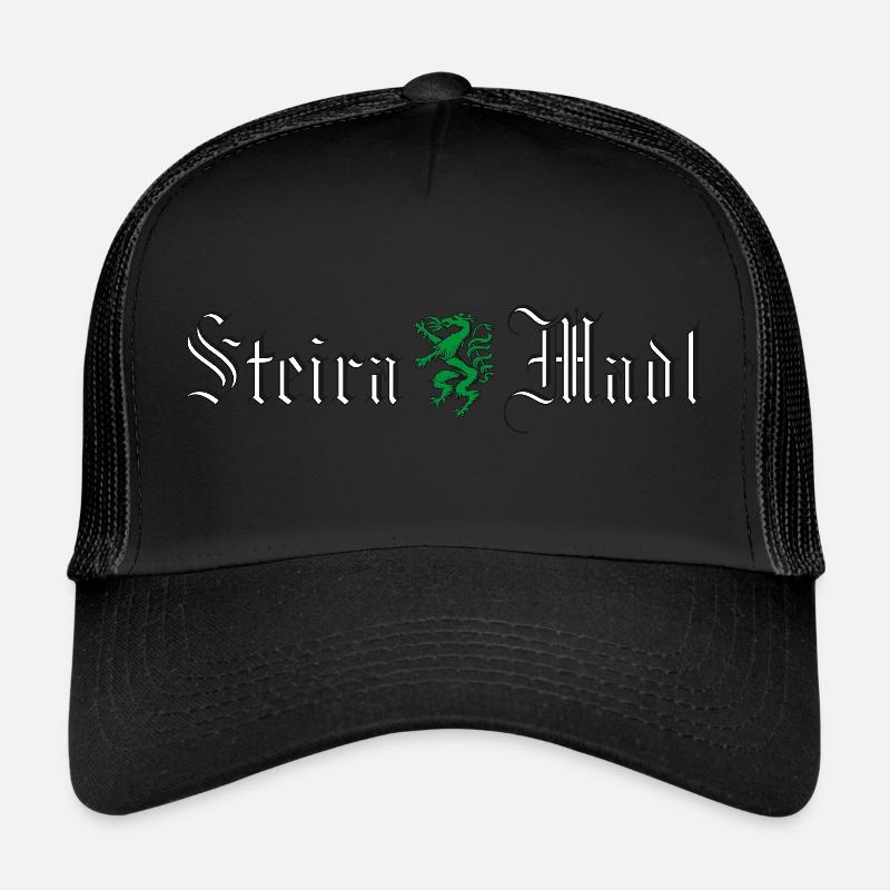 Steiramadl mit Panther Geschenk Steiermark Trucker Cap