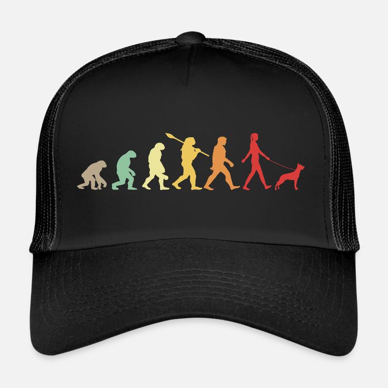 Evolution Funny Belgian Shepherd Dog Malinois Trucker Cap
