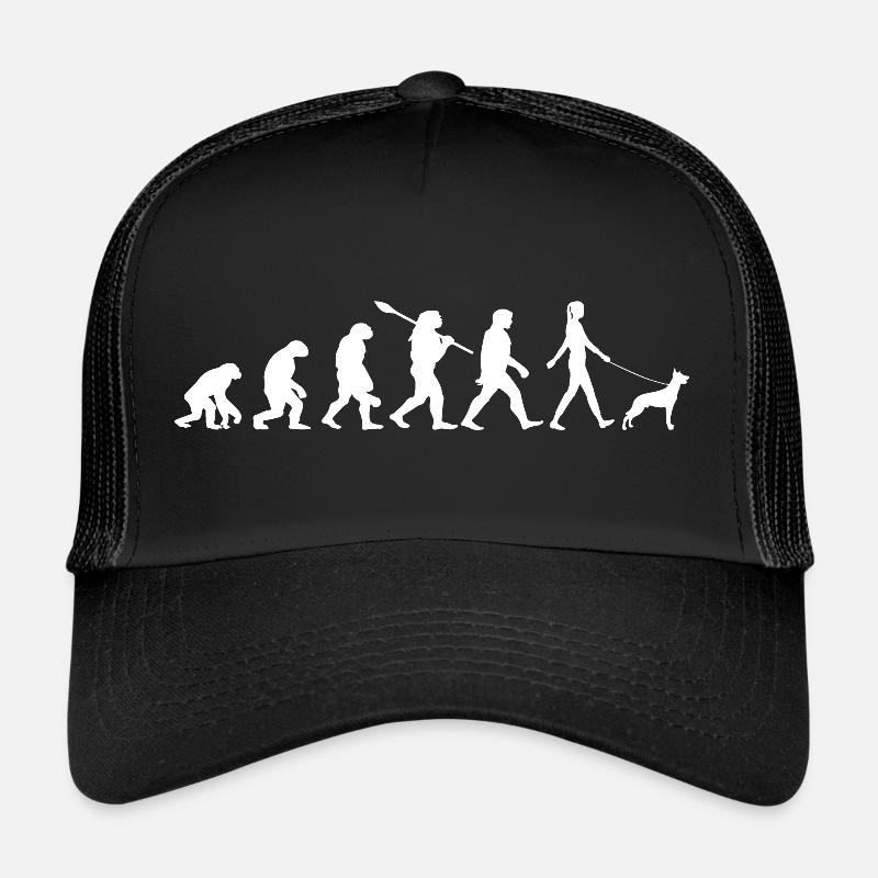 Évolution Drôle Chien de Berger Belge Malinois Casquette trucker 