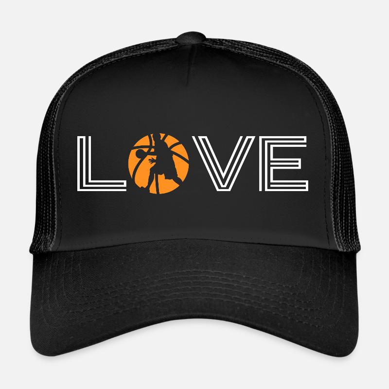 basket basket-ball-love dunk Casquette trucker 