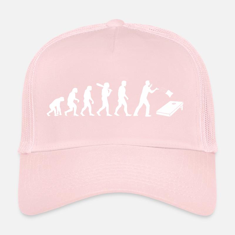 Cornhole Player Evolution Cornhole Trucker Cap