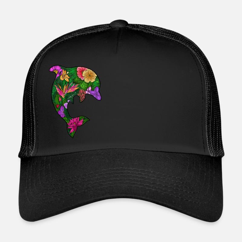Exotic Garden - Trucker Cap - Schwarz/Schwarz