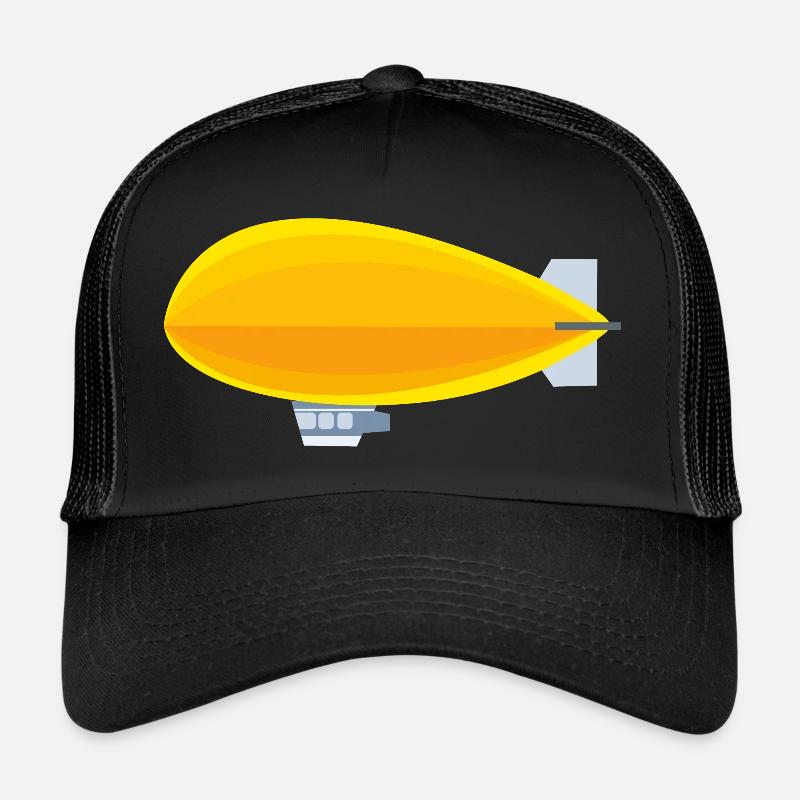 Gelbes Luftschiff Trucker Cap