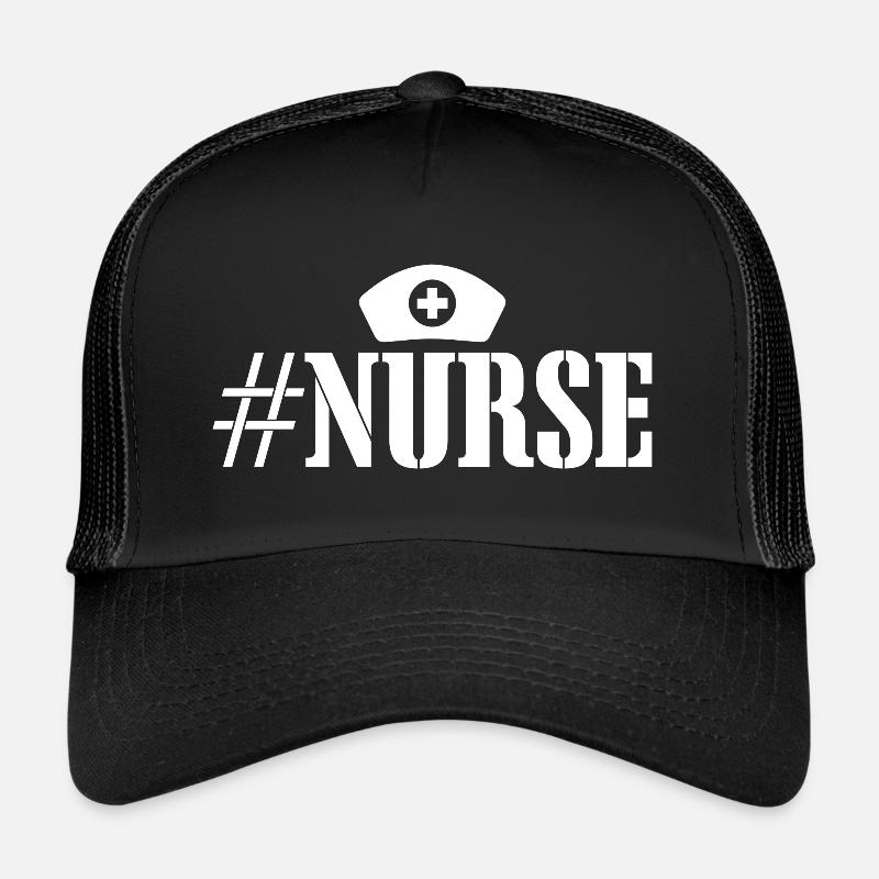 Nurse Krankenschwester Spruch Statement Beruf Trucker Cap