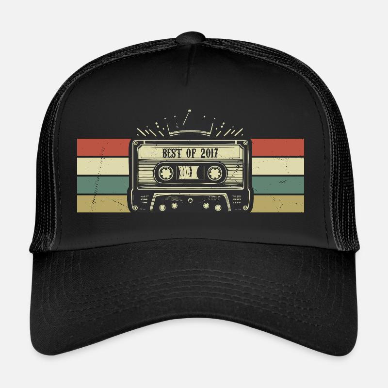 Kassette 2017 - Born In 2017 Geburtstagsgeschenk Trucker Cap