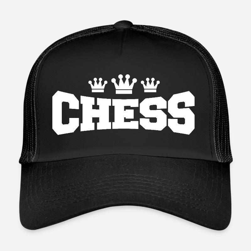 Chess Schach Spruch Zitat Trucker Cap