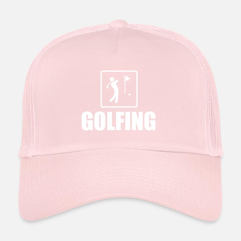 Golfing Golf Saying Golfer Trucker Cap