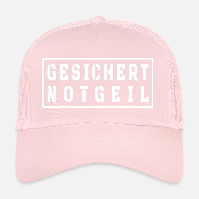 Gesichert Notgeil Vatertag Malle Style Trucker Cap