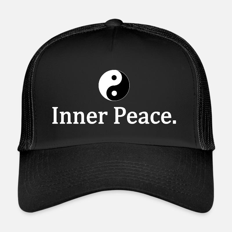 Yin und Yang Innerer Frieden Inner peace Trucker Cap