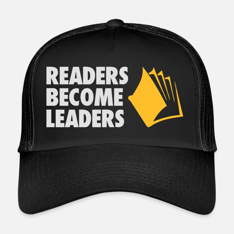 Les lecteurs de devenir des leaders Lire l'éducation En savoir Casquette trucker 