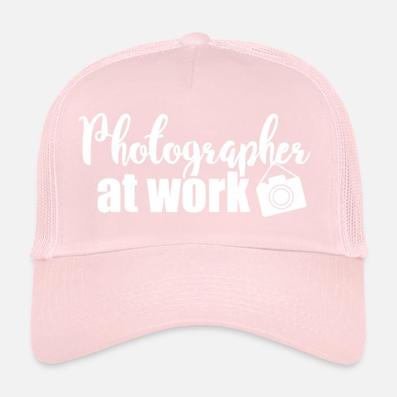 Photographer at work Casquette trucker 