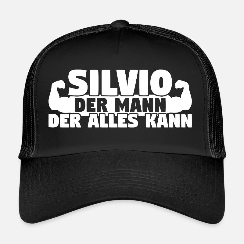Silvio Der Mann Der Alles kann Trucker Cap
