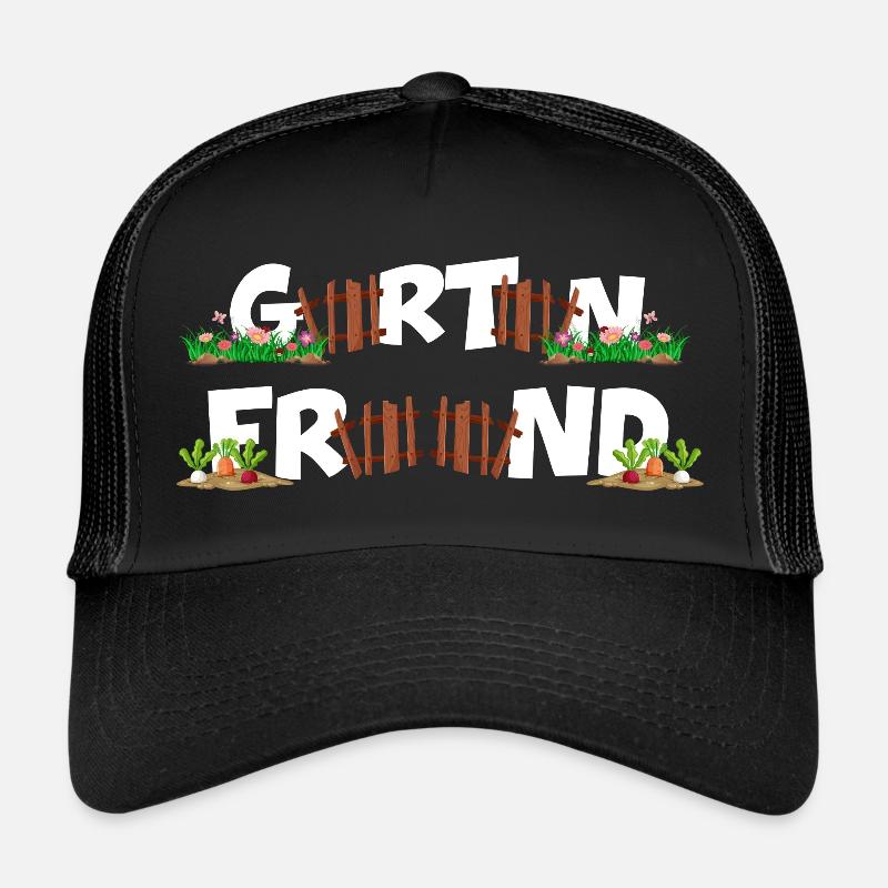 gartenfreund schrebergarten erntezeit gartenarbeit Trucker Cap