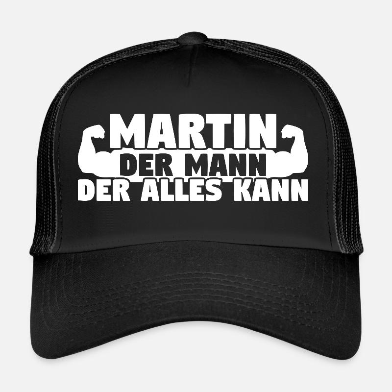 Martin Der Mann Der Alles kann Trucker Cap
