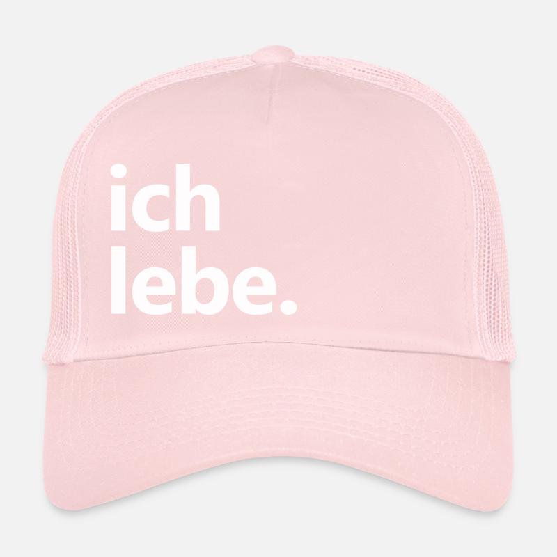 ich lebe gut Trucker Cap