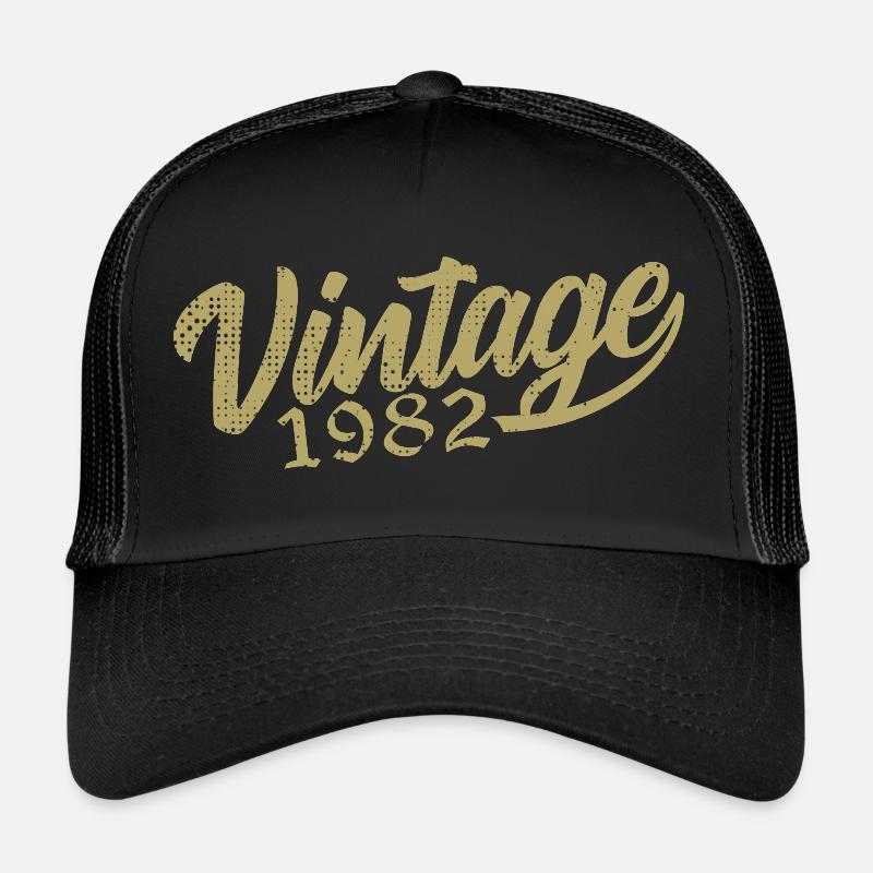 1982 Vintage 1982 Cadeau D'anniversaire 1982 Rétro Casquette trucker 